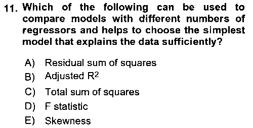 IKT325U Econometrics 1 çıkmış sınav sorusu 3