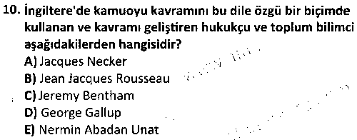 HIT4005 Siyasal İletişim çıkmış sınav sorusu 2