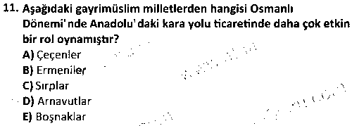 TAR3010 Osmanlı Kurumları Tarihi 2 çıkmış sınav sorusu 3