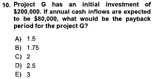 FIN208U Business Finance 2 çıkmış sınav sorusu 2