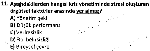RKR3005 Rekreasyonda Kriz Yönetimi çıkmış sınav sorusu 3