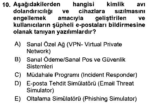 TRZ112U Turizm Ve Güvenlik çıkmış sınav sorusu 2