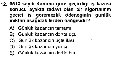 IKY201U Belge Yönetimi ve Ofis Uygulamaları çıkmış sınav sorusu 3