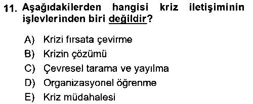 SMY206U Sosyal Medya ve Kurumsal İletişim çıkmış sınav sorusu 3