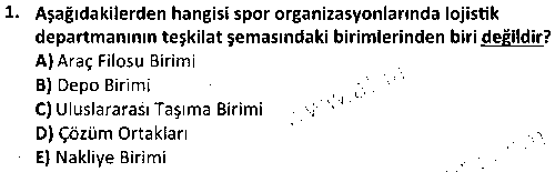 SPY1006 Spor Organizasyonları Yönetimi çıkmış sınav sorusu 1