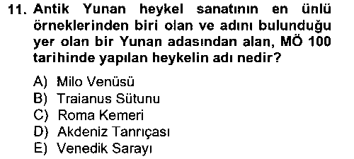 KUL202U Görsel Kültür çıkmış sınav sorusu 3