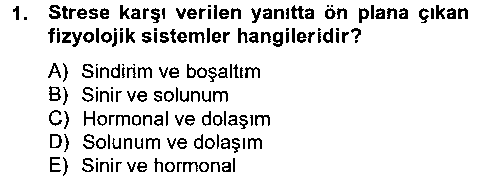 CMH202U Çatışma ve Stres Yönetimi 2 çıkmış sınav sorusu 1