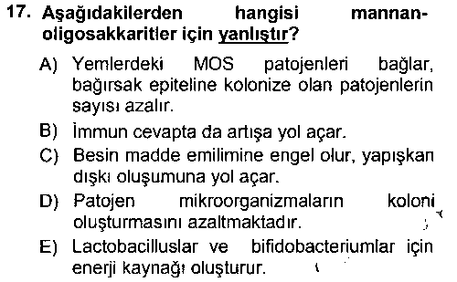 LBV205U Temel Yem Bilgisi ve Hayvan Besleme çıkmış sınav sorusu 3