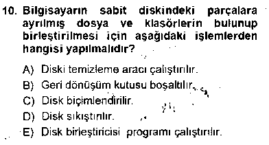 BIL103U Bilgisayar 1 çıkmış sınav sorusu 2