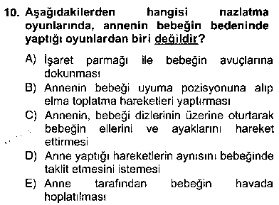 MUZ202U Okulöncesinde Müzik Eğitimi 2 çıkmış sınav sorusu 2
