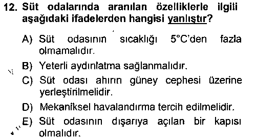 TRM211U Bitki Su İlişkileri çıkmış sınav sorusu 2