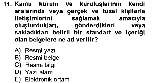 ADL102U Hukuk Dili Ve Adli Yazışmalar çıkmış sınav sorusu 1