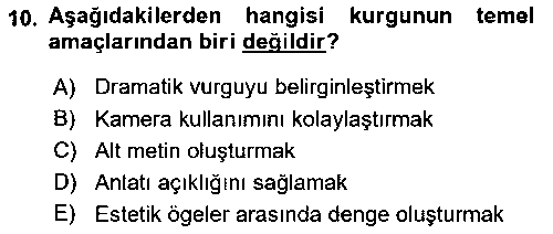 GIT302U Dijital Video Kurgu Ve Efekt çıkmış sınav sorusu 2