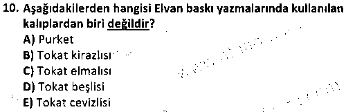TMT3003 Tekstil Boyamacılığı çıkmış sınav sorusu 2