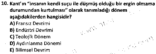SPY2001 Spor Sosyolojisi çıkmış sınav sorusu 2