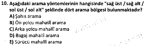 OGK1007 Güvenlik Tedbirleri ve Sistemleri çıkmış sınav sorusu 2