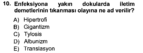 TRM207U Fitopatoloji çıkmış sınav sorusu 2