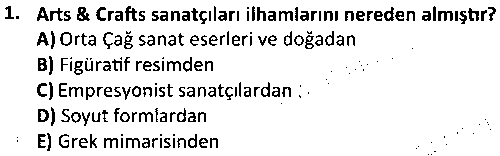 GRF3007 Tasarım Okumaları çıkmış sınav sorusu 1
