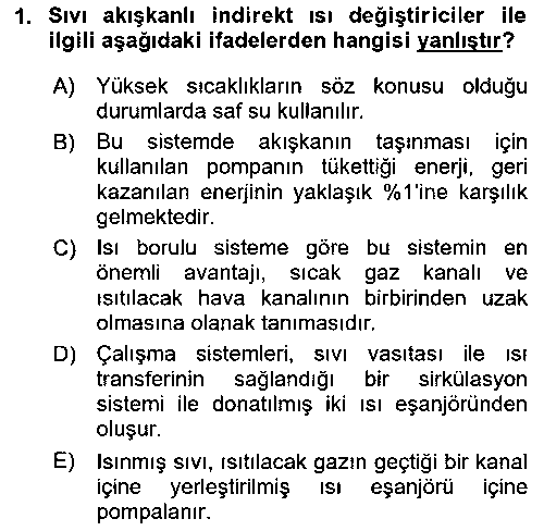 EID214U Enerji Ekonomisi çıkmış sınav sorusu 1