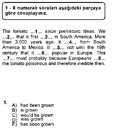 INO205U Bağlamsal Dilbilgisi 3 çıkmış sınav sorusu 1