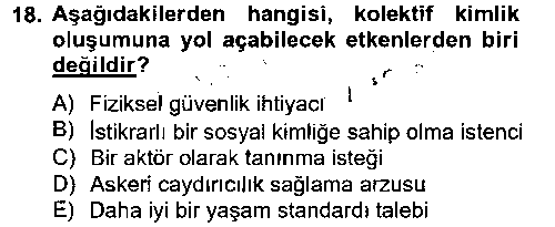 ULI406U Uluslararası İlişkiler Kuramları 2 çıkmış sınav sorusu 2