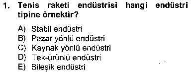 IKT106U Spor Ekonomisi çıkmış sınav sorusu 1