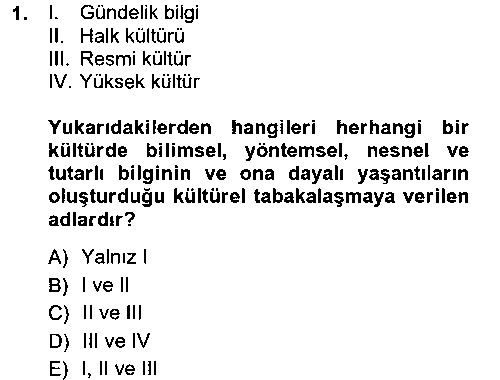 EDB101U Halk Edebiyatına Giriş 1 çıkmış sınav sorusu 1