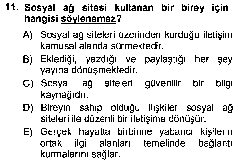 MEI203U İnternet Yayıncılığı çıkmış sınav sorusu 3