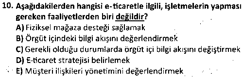 ETP1007 E-Ticaretin Temelleri çıkmış sınav sorusu 2