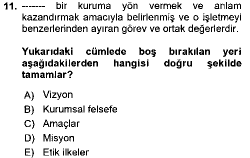 SAG402U Sağlık Bilimlerinde Ve Yönetiminde Etik çıkmış sınav sorusu 3