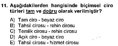 BSI102U Bankacılık Hizmet Ürünleri çıkmış sınav sorusu 3
