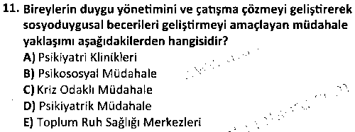 ÇGL3001 Risk Altındaki Çocuklar çıkmış sınav sorusu 3