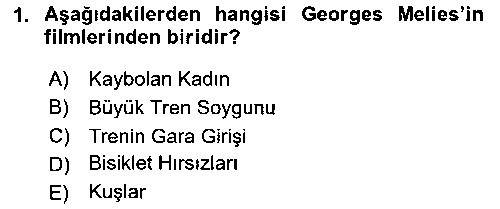 GIT302U Dijital Video Kurgu Ve Efekt çıkmış sınav sorusu 1