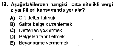 HUK405U Vergi Ceza Hukuku çıkmış sınav sorusu 2