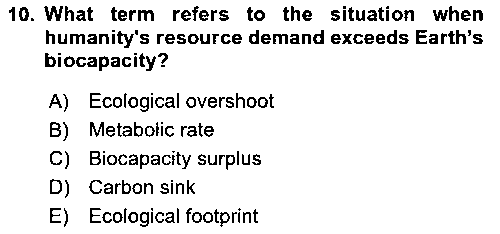IKT453U Economics Of Natural Resources And Environment çıkmış sınav sorusu 2