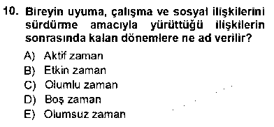 TRZ201U Genel Turizm Bilgisi çıkmış sınav sorusu 2