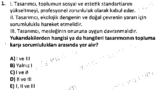 GRF2005 Grafik Tasarımı 1 çıkmış sınav sorusu 1