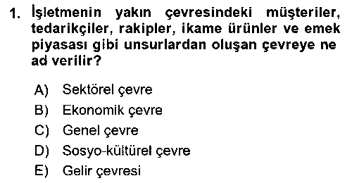HIS401U Havaalanı Yönetimi çıkmış sınav sorusu 1