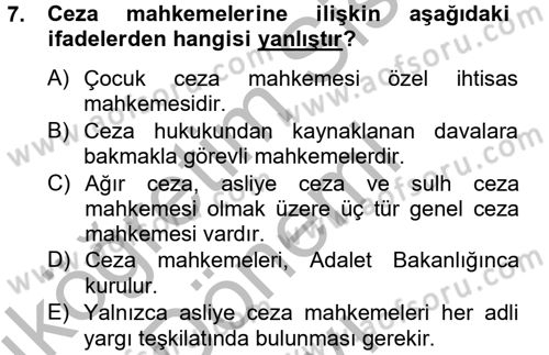 Kalem Mevzuatı Dersi 2012 - 2013 Yılı (Final) Dönem Sonu Sınav Soruları 7. Soru