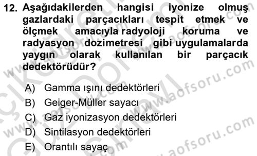 Kbrn Savunma Ve Güvenlik Dersi 2024 - 2025 Yılı (Final) Dönem Sonu Sınav Soruları 12. Soru