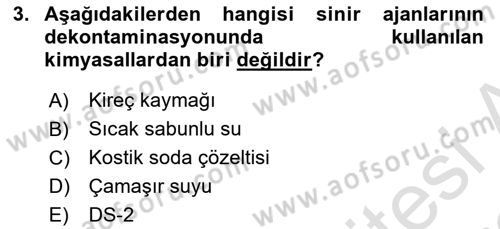 Kbrn Savunma Ve Güvenlik Dersi 2021 - 2022 Yılı Yaz Okulu Sınav Soruları 3. Soru