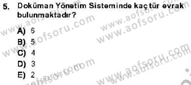 Ulusal Yargı Ağı Projesi 1 Dersi 2013 - 2014 Yılı (Final) Dönem Sonu Sınav Soruları 5. Soru