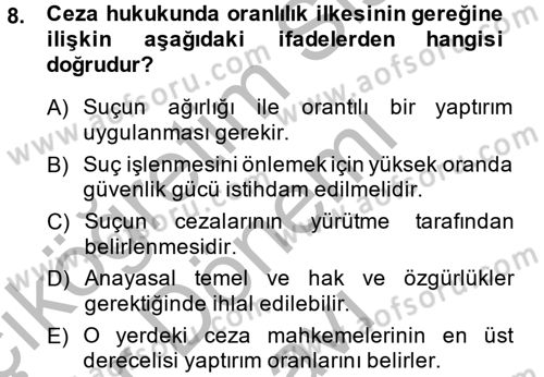 Kalem Mevzuatı Dersi 2013 - 2014 Yılı (Final) Dönem Sonu Sınav Soruları 8. Soru