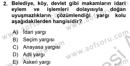 Kalem Mevzuatı Dersi 2016 - 2017 Yılı (Vize) Ara Sınav Soruları 2. Soru