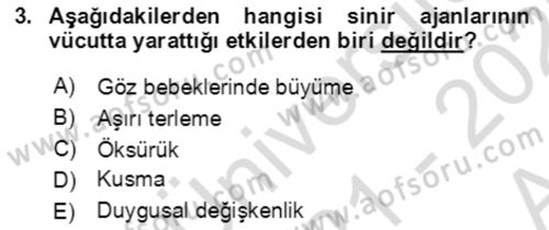 Kbrn Savunma Ve Güvenlik Dersi 2021 - 2022 Yılı (Vize) Ara Sınav Soruları 3. Soru