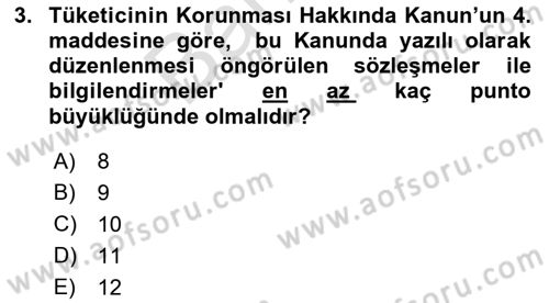 Hukuk Dili Ve Adli Yazışmalar Dersi 2021 - 2022 Yılı (Final) Dönem Sonu Sınav Soruları 3. Soru