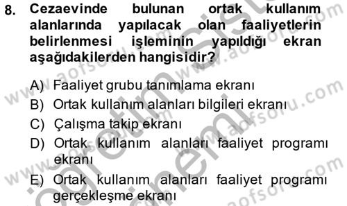 Ulusal Yargı Ağı Projesi 2 Dersi 2014 - 2015 Yılı (Vize) Ara Sınav Soruları 8. Soru