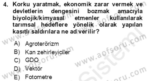 Kbrn Savunma Ve Güvenlik Dersi 2018 - 2019 Yılı (Final) Dönem Sonu Sınav Soruları 4. Soru