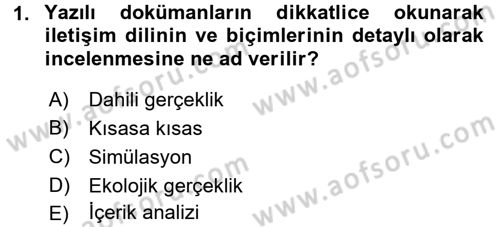 Uluslararası İlişkilerde Araştırma Yöntemleri Dersi 2016 - 2017 Yılı 3 Ders Sınav Soruları 1. Soru