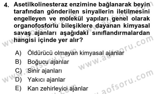 Kbrn Savunma Ve Güvenlik Dersi 2019 - 2020 Yılı (Vize) Ara Sınav Soruları 4. Soru